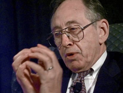 Alvin Toffler, en 1998.