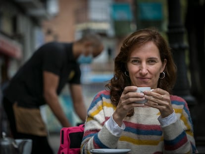 La diputada de Más Madrid, Mónica García, candidata a la presidencia de la Comunidad, el pasado mes de noviembre.