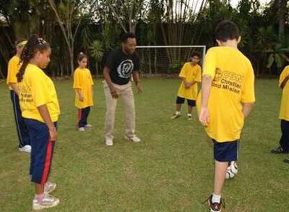 Pelé, en una imagen del documental.