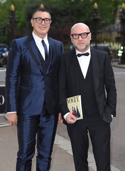 Stefano Gabbana y Domenico Dolce, otros de los diseñadores convocados por 'Vogue'.