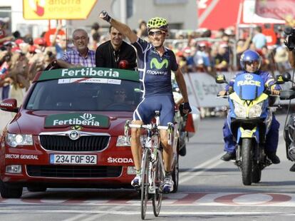 Pablo Lastras consigue la victoria en la tercera etapa de la Vuelta en 2011  