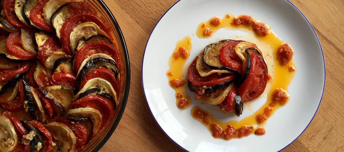 receta original de ratatouille