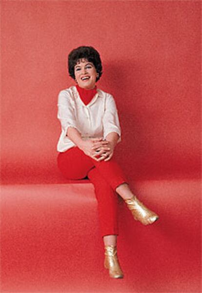 La artista &#39;country&#39; Patsy Cline (1932-1963).