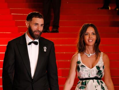 La nueva pareja que nadie vio venir en Cannes: Karim Benzemá y la actriz Lyna Khoudri hacen pública su relación en la alfombra roja