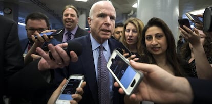 John McCain este martes en Washington.