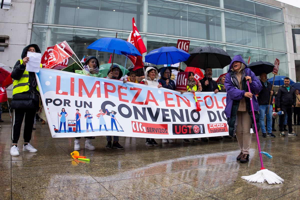 La rebelión de las limpiadoras con peores sueldos de España: “Lo ...