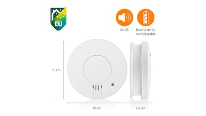 Smile detector on white background
