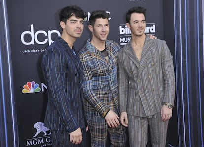 Joe Jonas, Nick Jonas y Kevin Jonas.