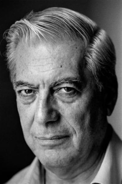 Retrato de Mario Vargas Llosa