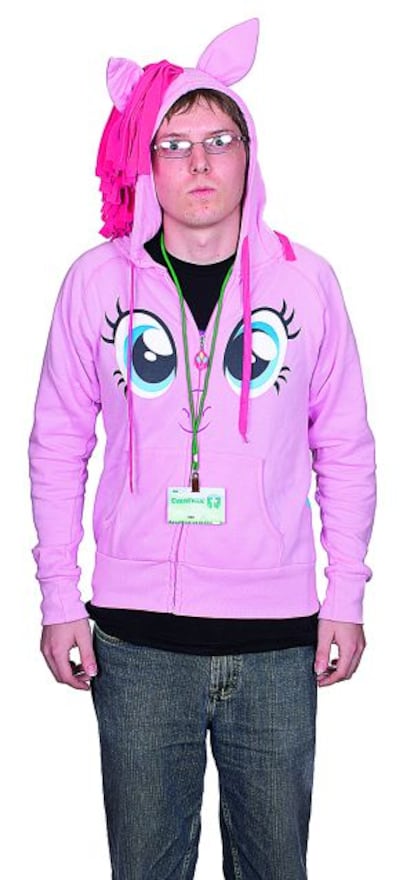 Un asistente de la 'Bronycon'