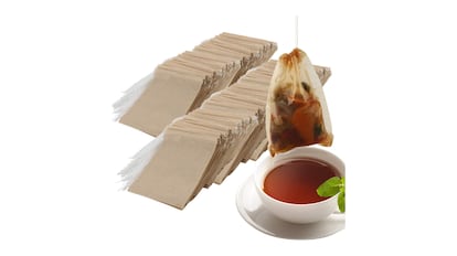 600 unidades de bolsas para el té