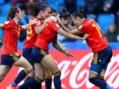 La Selección Femenina de Fútbol durante su participación en el Mundial de Francia 2019.