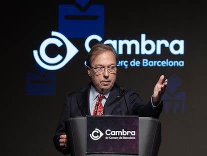 El presidente de la Cámara de Comercio de Barcelona, Josep Santacreu, en una imagen de archivo.