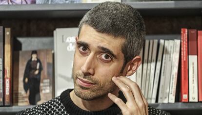 Víctor García Tur, ganador del último premio Just Casero que convoca Llibreria 22 de Girona.