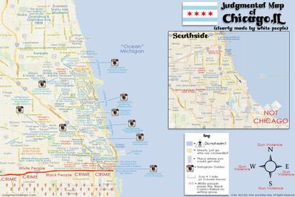 El mapa de Chicago nos indica los lugares más 'instagrameados' de la ciudad