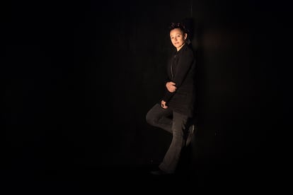 Lina Meruane en el Teatro La memoria.