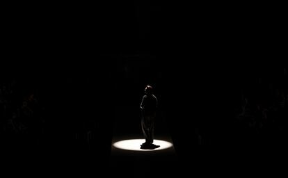 Escena de la obra 'Hamlet', en los Teatros del Canal (Madrid).