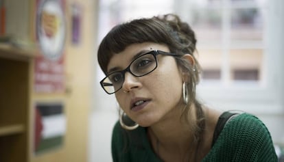 Maria Rovira, concejal de la CUP en el Ayuntamiento de Barcelona.