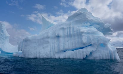 Un iceberg en la Antártida.