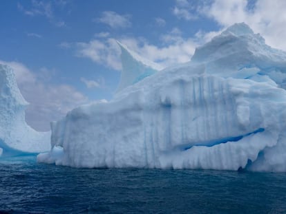 Un iceberg en la Antártida.