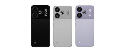 Colores del nuevo teléfono POCO M6 Plus 5G de Xiaomi