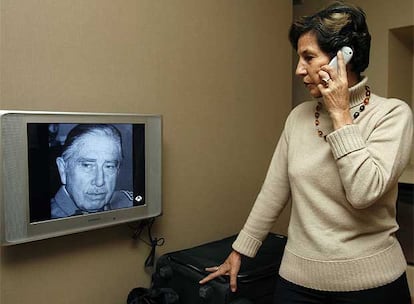 Isabel Allende, hija del presidente derrocado por Pinochet, ayer en Madrid.