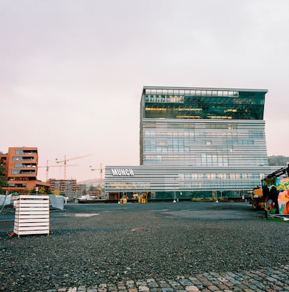 El Munch forma parte de una zona de la ciudad aún no consolidada. Frente al edificio habrá un parque.