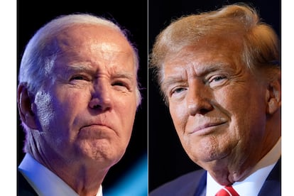 Joe Biden and Donald Trump