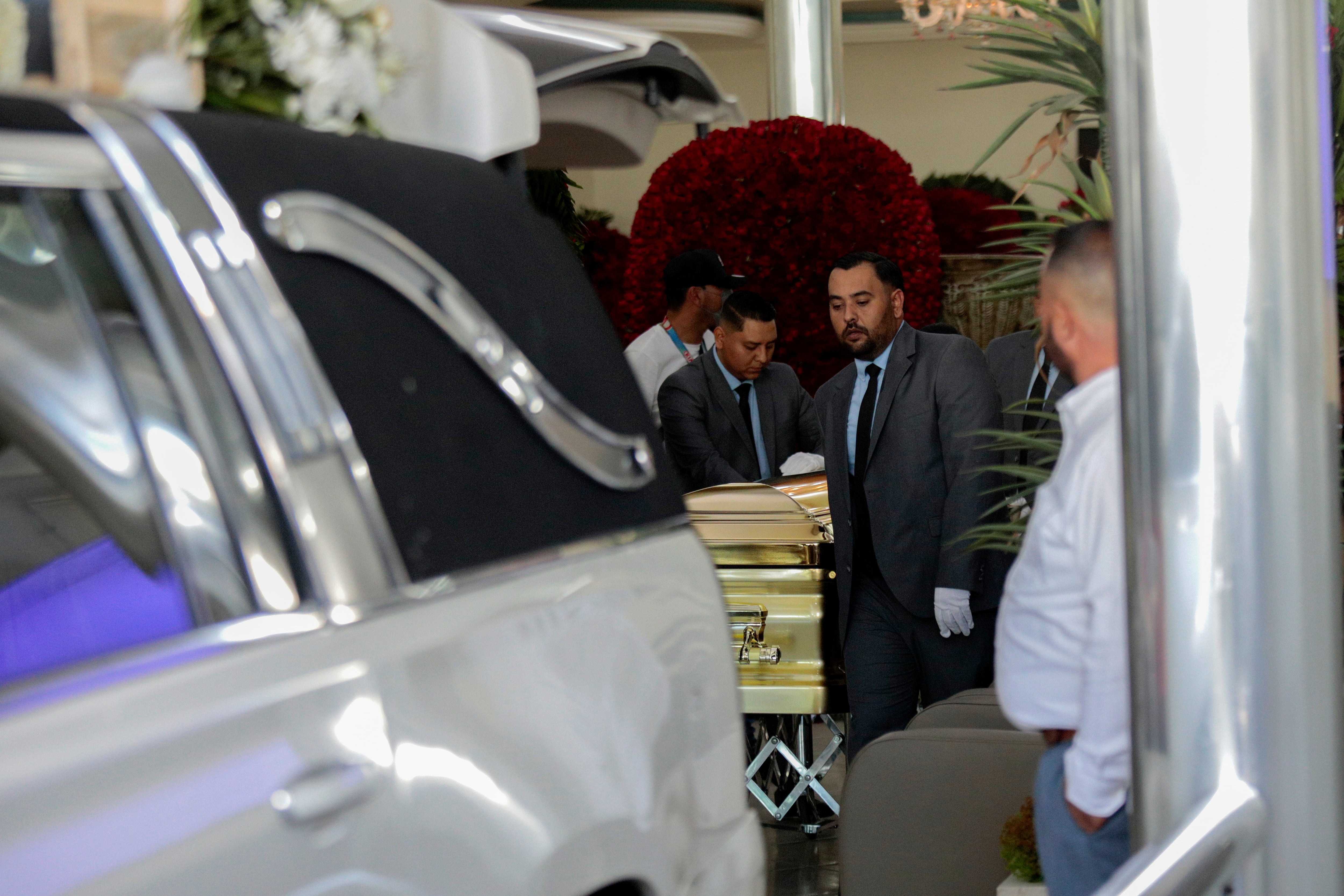 Funeral de Nemesio Oseguera 'El Mencho' en Jalisco, el 2 de marzo.