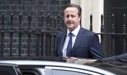 El primer ministro británico, David Cameron, el pasado miércoles.