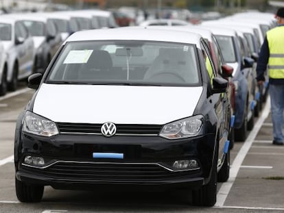 Fábrica de Volkswagen en Navarra.