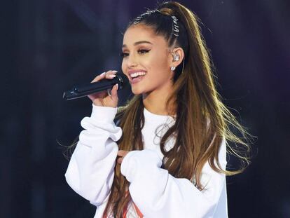 Ariana Grande durante el concierto solidario &amp;amp;#039;One Love Manchester&amp;amp;#039; el pasado 4 de junio. 