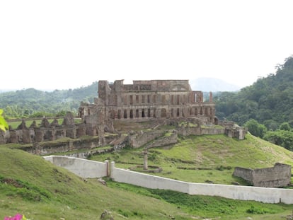 Palacio de Sans Souci, en Milot, al norte de Haití, declarado Patrimonio de la Humanidad por la Unesco en 1982.