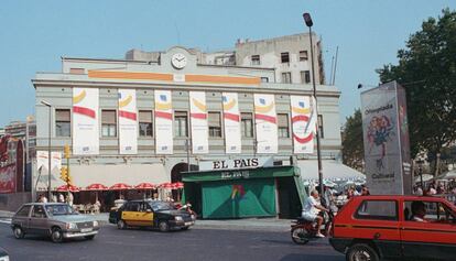 La terrassa del Zurich el 1992.