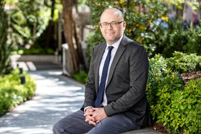 Daniel Ziblatt, este miércoles en Madrid.