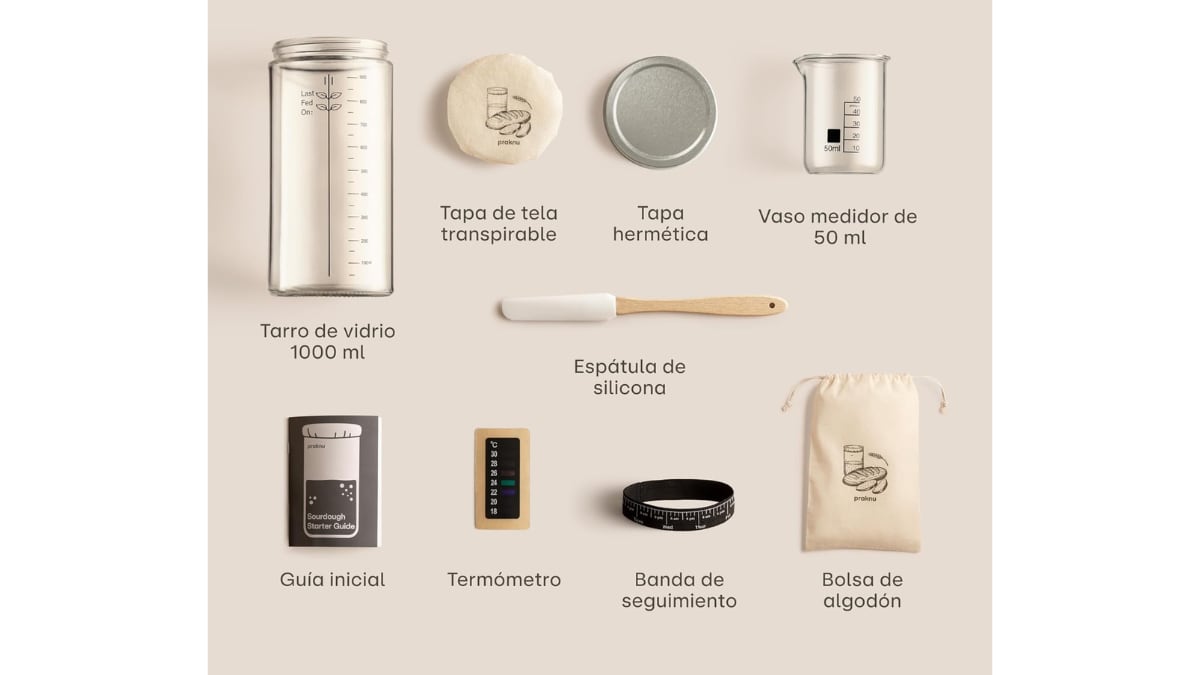 Podrás guardar todas las piezas en su bolsa de almacenamiento.