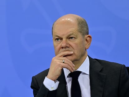 Olaf Scholz, el pasado jueves.