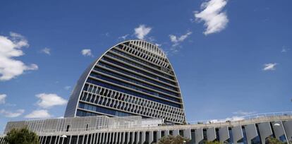 Edificio La Vela, sede BBVA. 