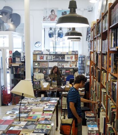 Librería Ocho y medio, un templo de la literatura de cine.