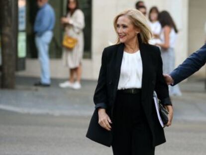 La expresidenta madrileña afirma que no participó en la gestión administrativa de Fundescam