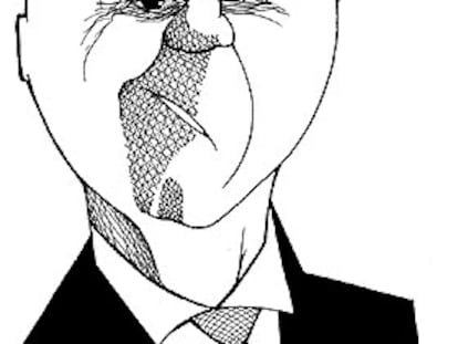 Caricatura de Neville Isdell