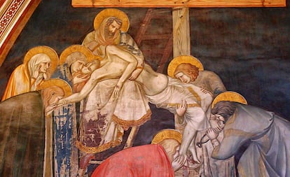 'Descendimiento de Cristo de la Cruz', de Pietro Lorenzetti.