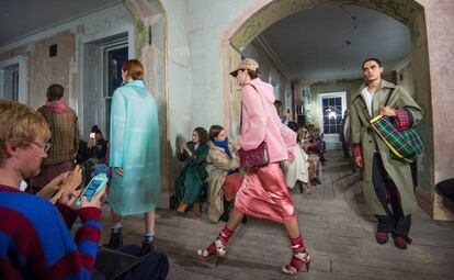 El último desfile de Burberry, de la colección primavera verano 2018 en la Semana de la Moda de Londres del pasado septiembre.