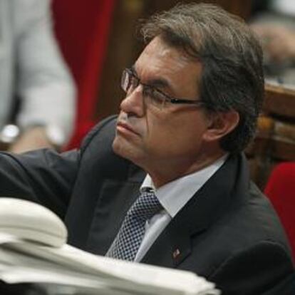 Artur Mas, presidente de la Generalitat