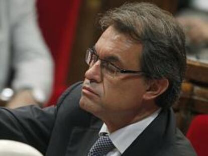 Artur Mas, presidente de la Generalitat