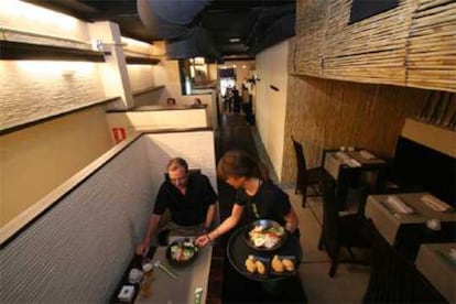 Interior del restaurante Sake.