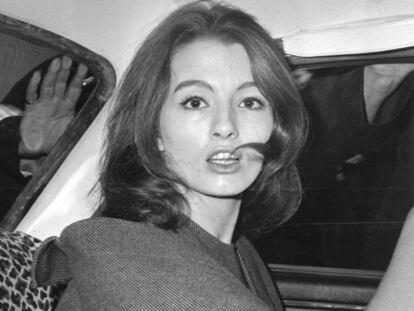 Christine Keeler, en 1963.