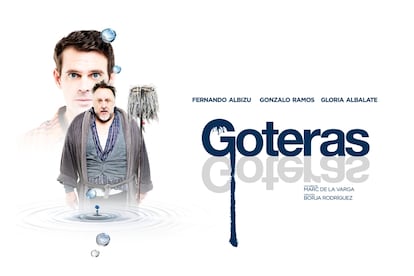 Fernando Albizu y Gonzalo Ramos protagonizan 'Goteras' en el Teatro Bellas Artes.