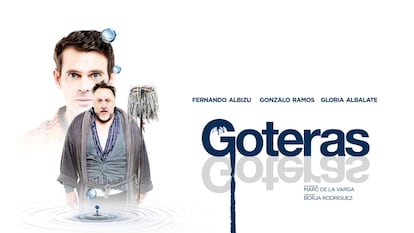 Fernando Albizu y Gonzalo Ramos protagonizan 'Goteras' en el Teatro Bellas Artes.