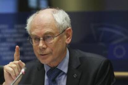 El presidente del Consejo Europeo, Herman Van Rompuy. EFE/Archivo